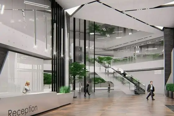 Офис после пожара — 540 м²